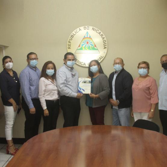 Pares presentan Informe de Visita de Verificación Externa - BICU